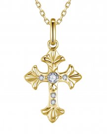 CROSS DIAMOND PENDANT (TP4648)