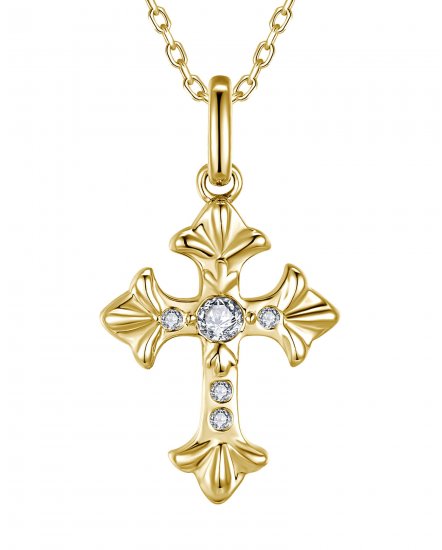 CROSS DIAMOND PENDANT (TP4648)