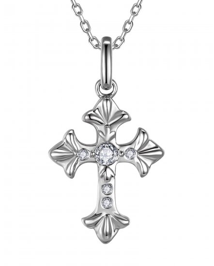 CROSS DIAMOND PENDANT (TP4648)