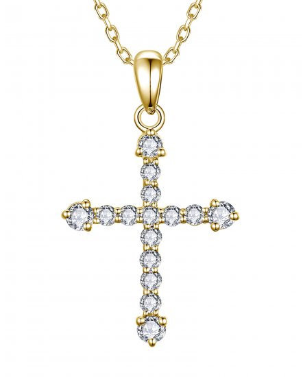 CROSS DIAMOND PENDANT (TP4649)