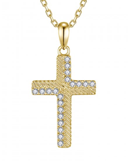 CROSS DIAMOND PENDANT (TP4650)