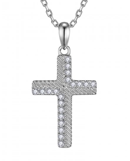 CROSS DIAMOND PENDANT (TP4650)
