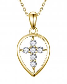 CROSS DIAMOND PENDANT (TP4652)