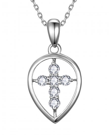 CROSS DIAMOND PENDANT (TP4652)
