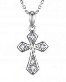 CROSS DIAMOND PENDANT (TP4653)