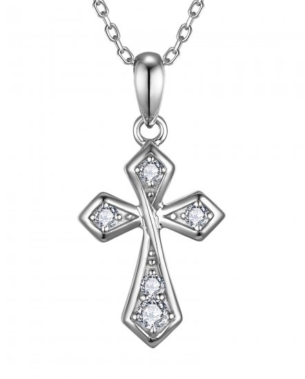CROSS DIAMOND PENDANT (TP4653)