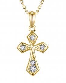 CROSS DIAMOND PENDANT (TP4653)