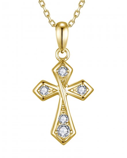 CROSS DIAMOND PENDANT (TP4653)