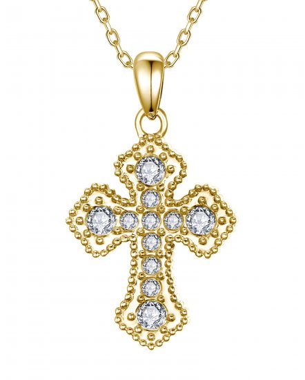 CROSS DIAMOND PENDANT (TP4655)