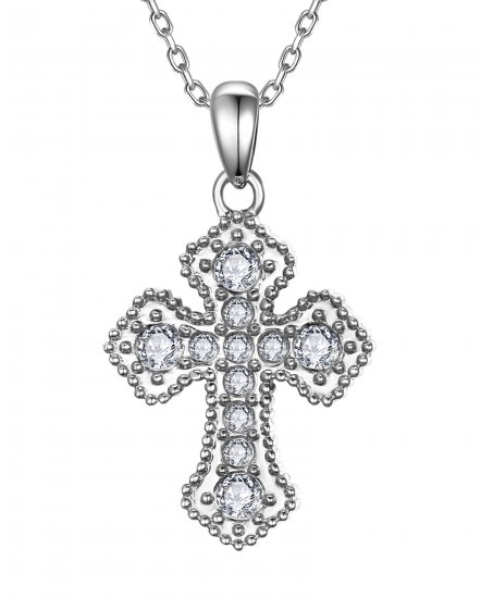 CROSS DIAMOND PENDANT (TP4655)
