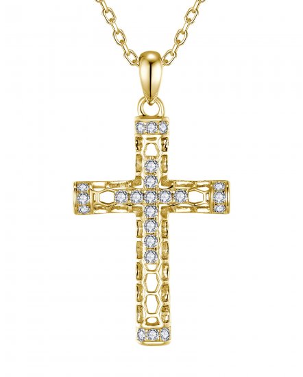CROSS DIAMOND PENDANT (TP4656)