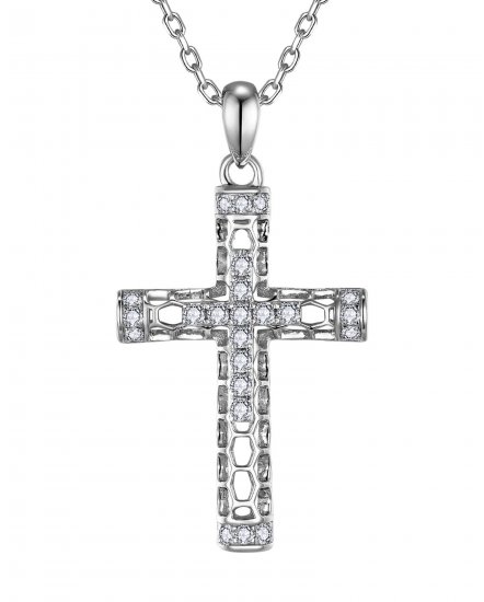 CROSS DIAMOND PENDANT (TP4656)