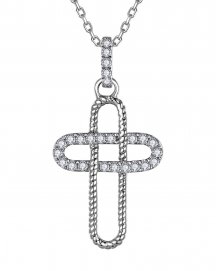 CROSS DIAMOND PENDANT (TP4657)