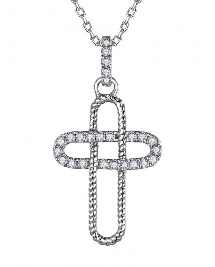 CROSS DIAMOND PENDANT (TP4657)