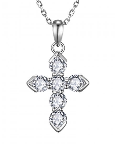 CROSS DIAMOND PENDANT (TP4659)