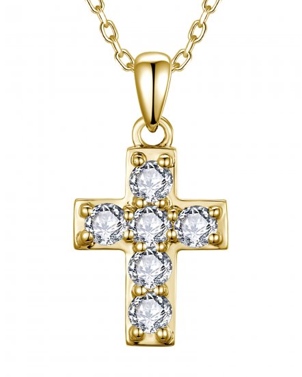 CROSS DIAMOND PENDANT (TP4660)