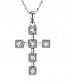 CROSS DIAMOND PENDANT (TP4665)