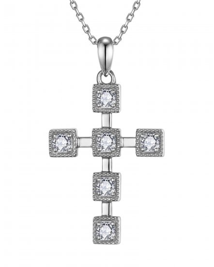 CROSS DIAMOND PENDANT (TP4665)
