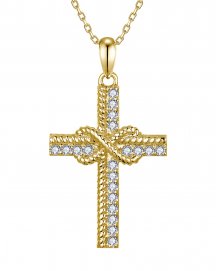CROSS DIAMOND PENDANT (TP4666)