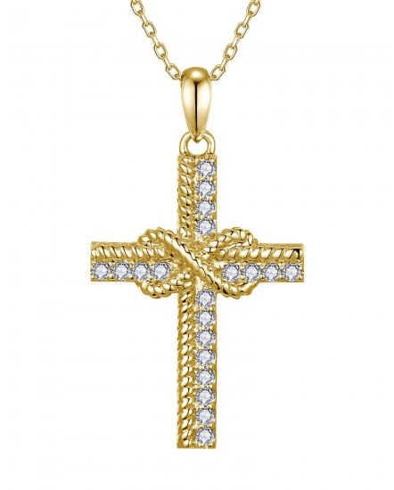 CROSS DIAMOND PENDANT (TP4666)