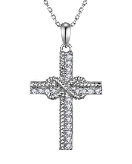 CROSS DIAMOND PENDANT (TP4666)