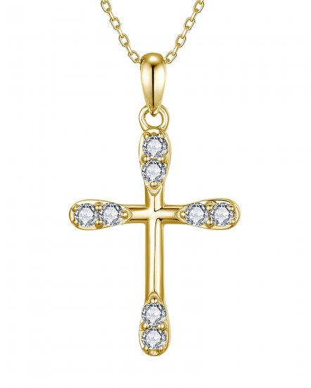 CROSS DIAMOND PENDANT (TP4668)