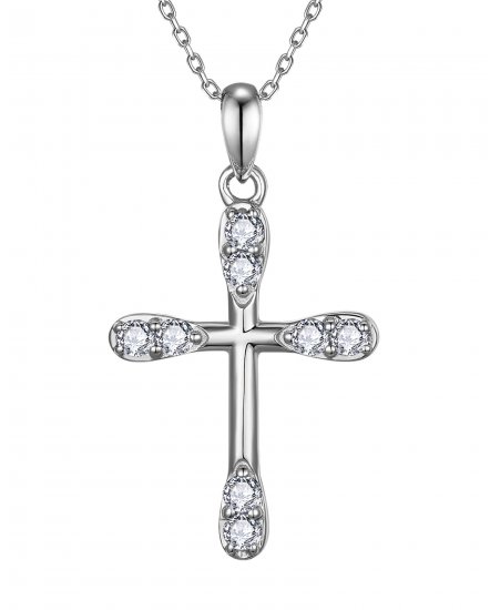 CROSS DIAMOND PENDANT (TP4668)