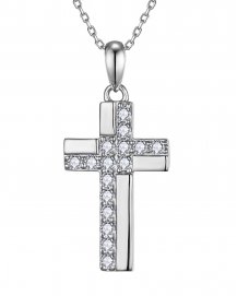 CROSS DIAMOND PENDANT (TP4669)