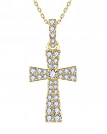 CROSS DIAMOND PENDANT (TP4670)