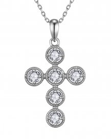CROSS DIAMOND PENDANT (TP4672)