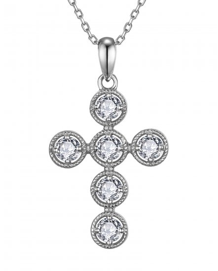 CROSS DIAMOND PENDANT (TP4672)