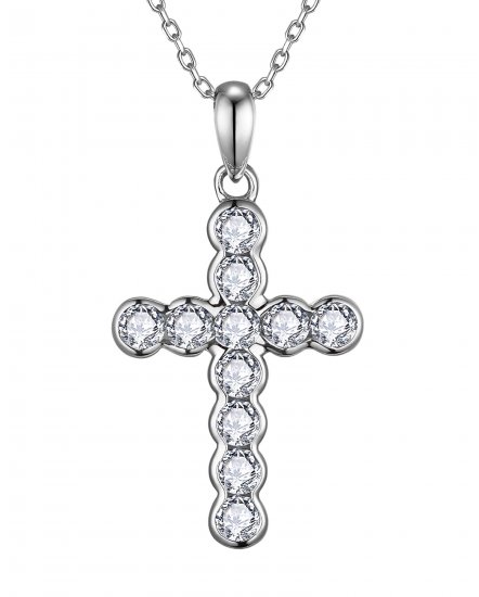 CROSS DIAMOND PENDANT (TP4674)