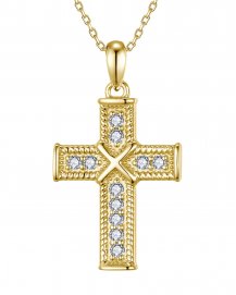 CROSS DIAMOND PENDANT (TP4675)