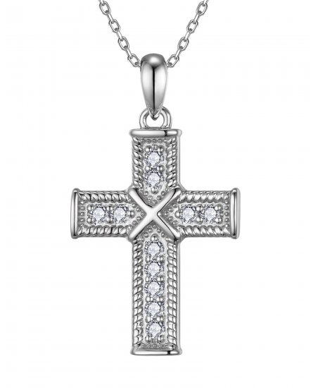CROSS DIAMOND PENDANT (TP4675)