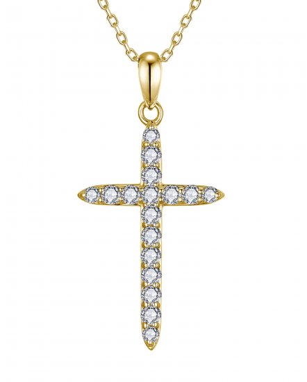 CROSS DIAMOND PENDANT (TP4678)