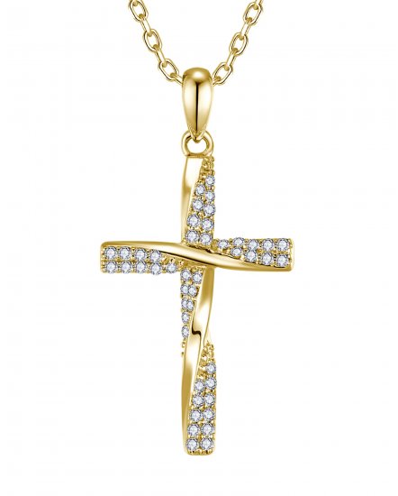 CROSS DIAMOND PENDANT (TP4679)