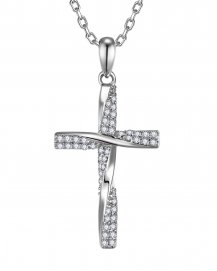 CROSS DIAMOND PENDANT (TP4679)