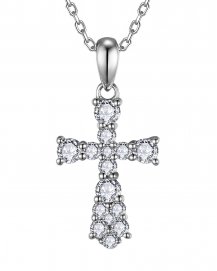 CROSS DIAMOND PENDANT (TP4680)