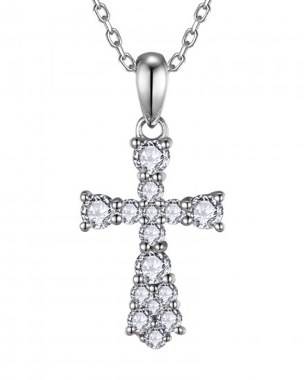 CROSS DIAMOND PENDANT (TP4680)
