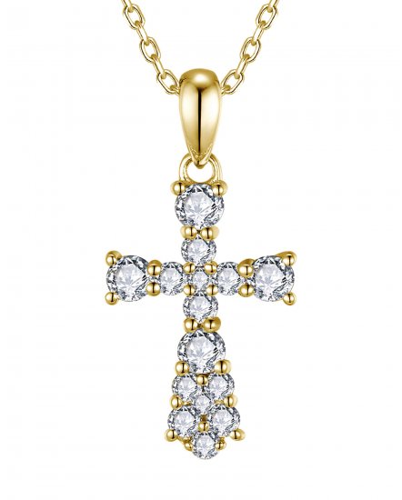 CROSS DIAMOND PENDANT (TP4680)