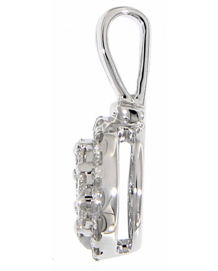 ROUND CLUSTER DIAMOND PENDANT (TP615)