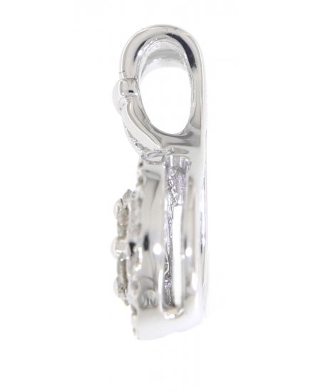 ROUND CLUSTER  DIAMOND PENDANT (TP618)