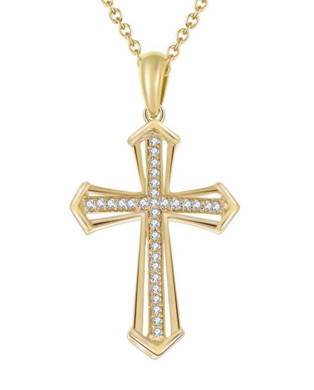CROSS DIAMOND PENDANT (TP654)