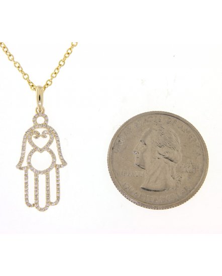 HAMZA DIAMOND PENDANT (TP655)