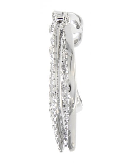 LEAF STYLE DIAMOND PENDANT (TP686)