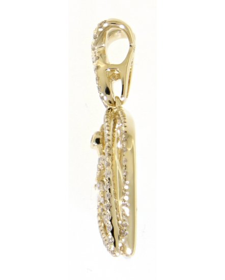 LEAF STYLE DIAMOND PENDANT (TP686)