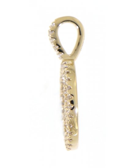 ROUND DIAMOND PENDANT (TP697)