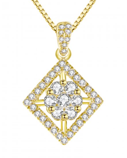 CLUSTER DIAMOND PENDANT (TP809)