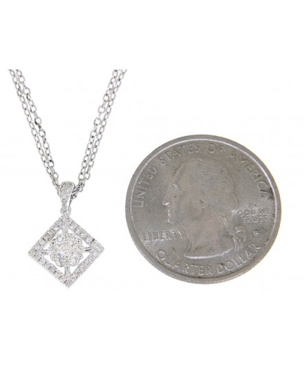 CLUSTER DIAMOND PENDANT (TP809)