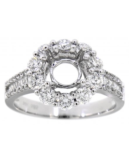 SEMI MOUNT DIAMOND ENGAGEMENT RING (TR1019)